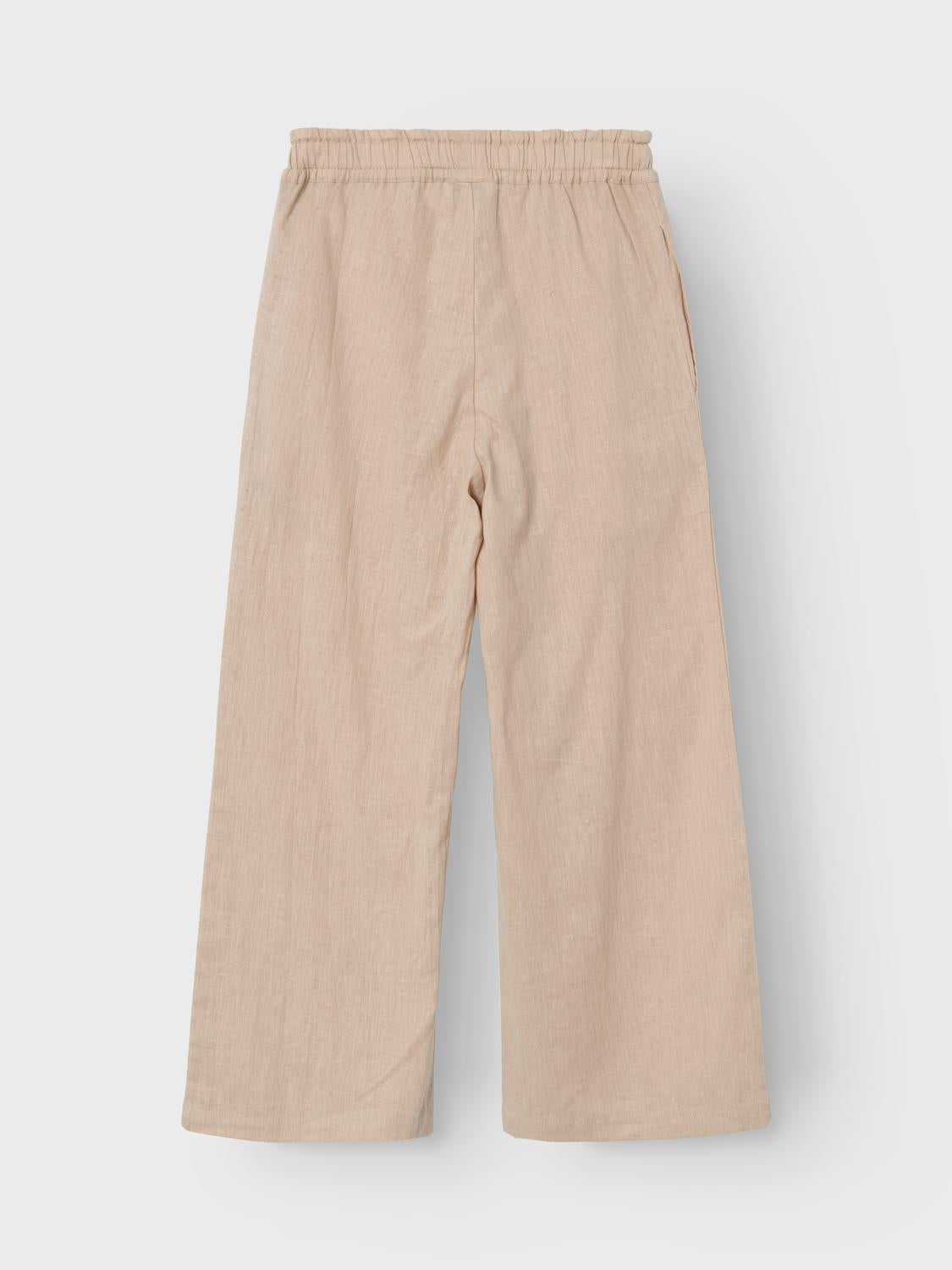 NKFFALINNEN Trousers - Humus