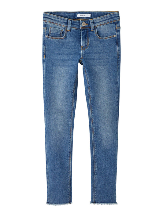 NKFPOLLY Jeans - Medium Blue Denim