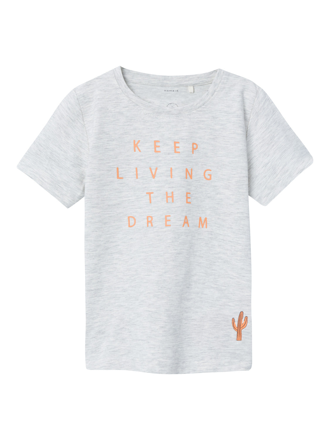 NMMHUBERT T-Shirts & Tops - Light Grey Melange