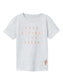 NMMHUBERT T-Shirts & Tops - Light Grey Melange