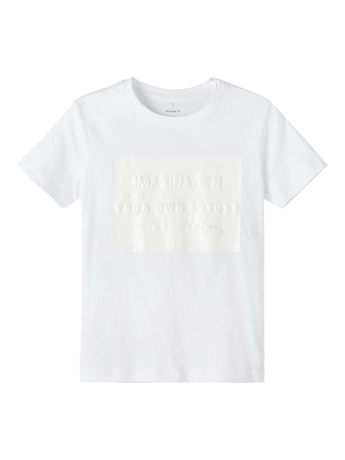 NKMJEINER T-Shirts & Tops - Bright White