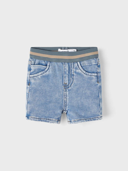 NBMSILAS Shorts - Light Blue Denim