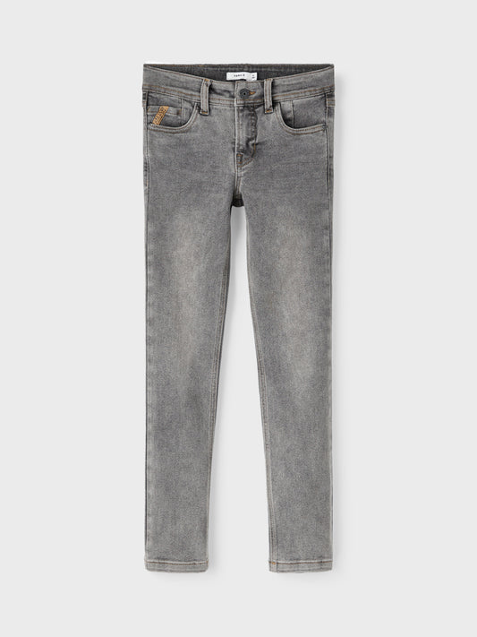 NKMPETE Jeans - Dark Grey Denim