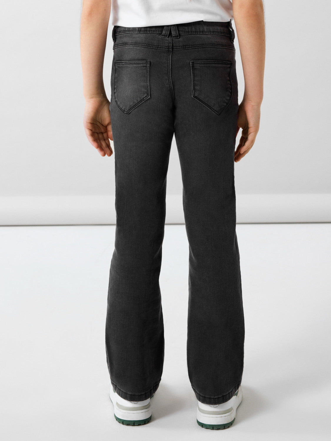 NKFPOLLY Jeans - Dark Grey Denim
