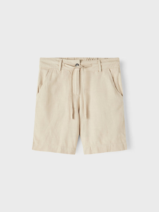 NKMHEFALLO Shorts - Humus