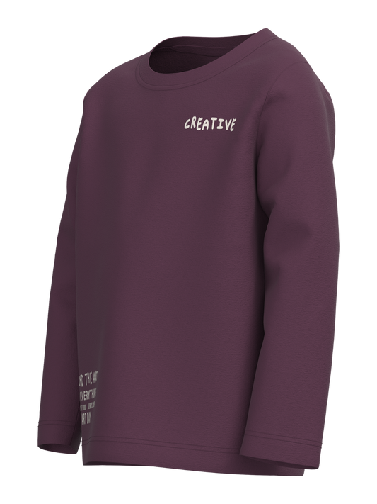 NMMOMILA T-Shirts & Tops - Prune Purple