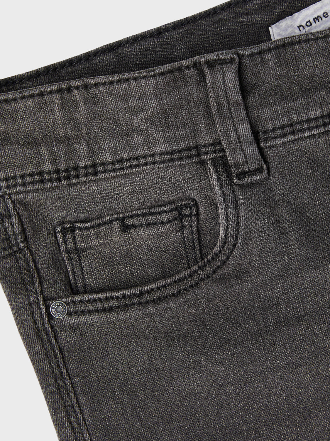 NKFPOLLY Jeans - Dark Grey Denim