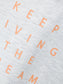 NMMHUBERT T-Shirts & Tops - Light Grey Melange