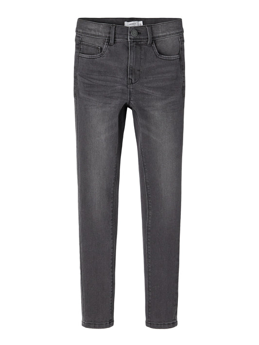 NKFPOLLY Jeans - Dark Grey Denim