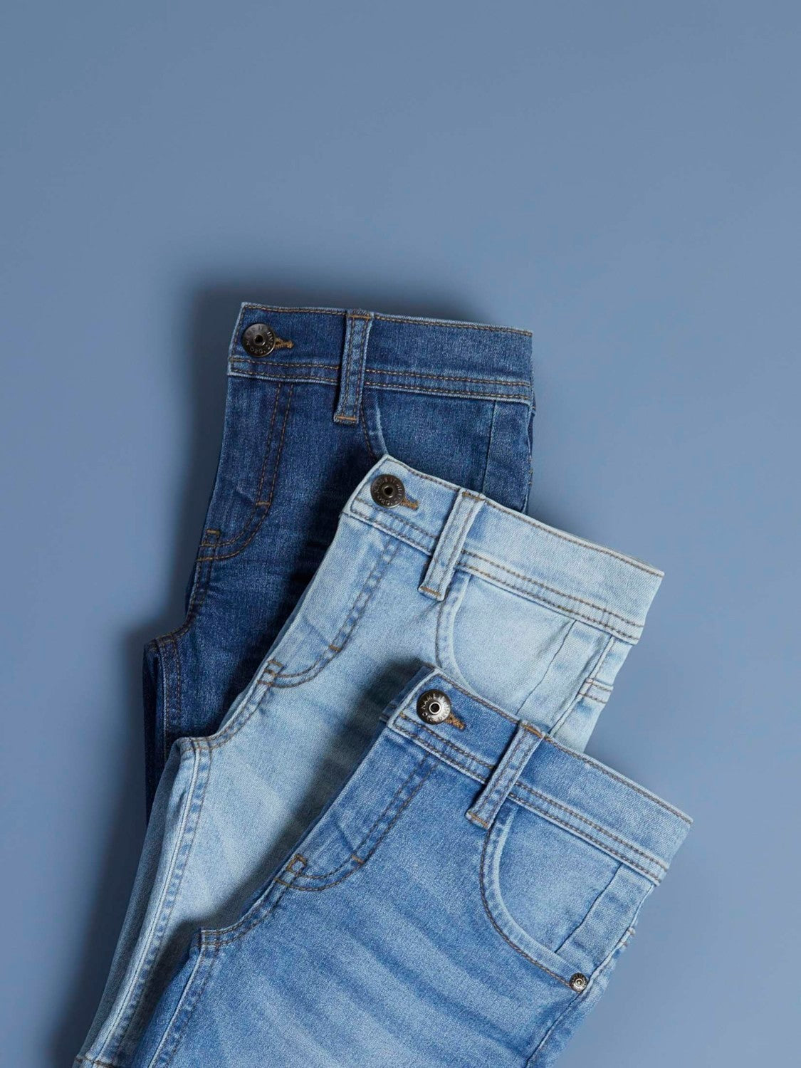 NKMSOFUS Shorts - Dark Blue Denim