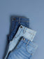 NKMSOFUS Shorts - Dark Blue Denim