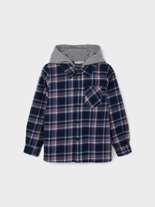 NKMBATIN Shirts - Dark Sapphire