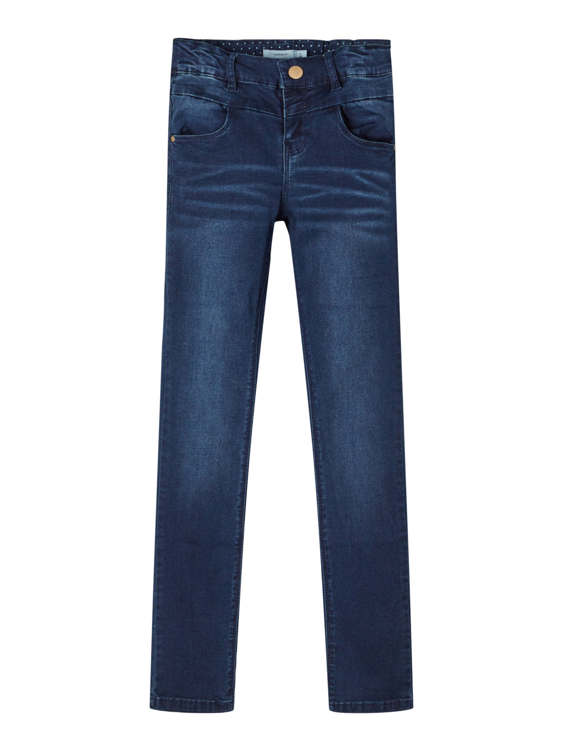 NKFPOLLY Jeans - Dark Blue Denim