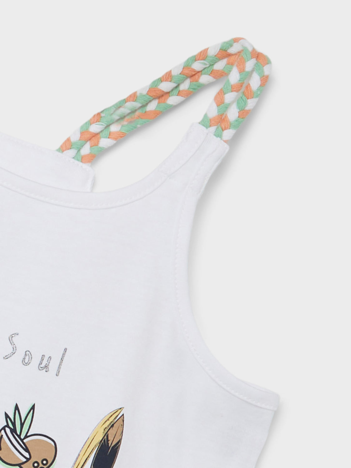 NKFFIFFA T-Shirts & Tops - Bright White