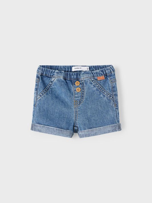 NBMBEN Shorts - Dark Blue Denim