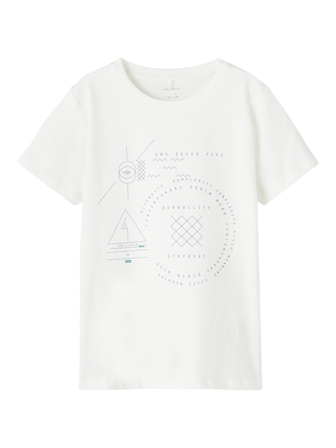 NKMJAGGER T-Shirts & Tops - Bright White