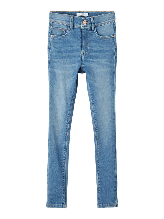 NKFPOLLY Jeans - Medium Blue Denim
