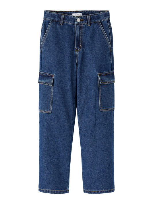 NKFROSE Jeans - Dark Blue Denim