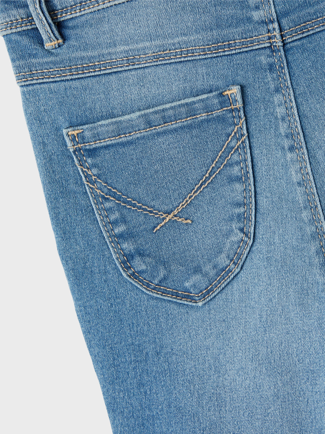 NKFPOLLY Jeans - Medium Blue Denim