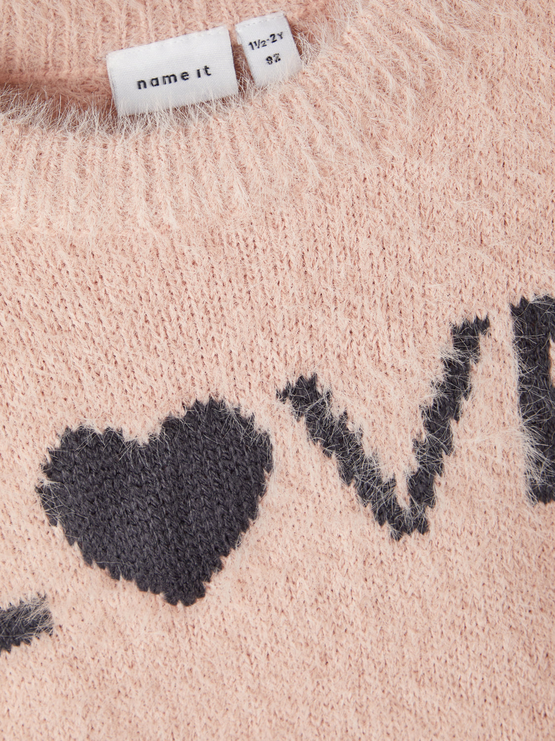NMFNEFINE Knit - Rose Smoke