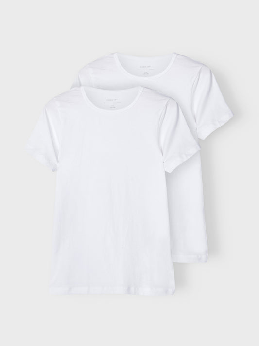 NKMT-SHIRT T-shirts & Tops - Bright White