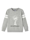 NKMASGER Sweat - Grey Melange
