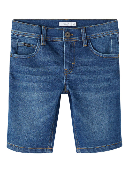 NKMSOFUS Shorts - Dark Blue Denim