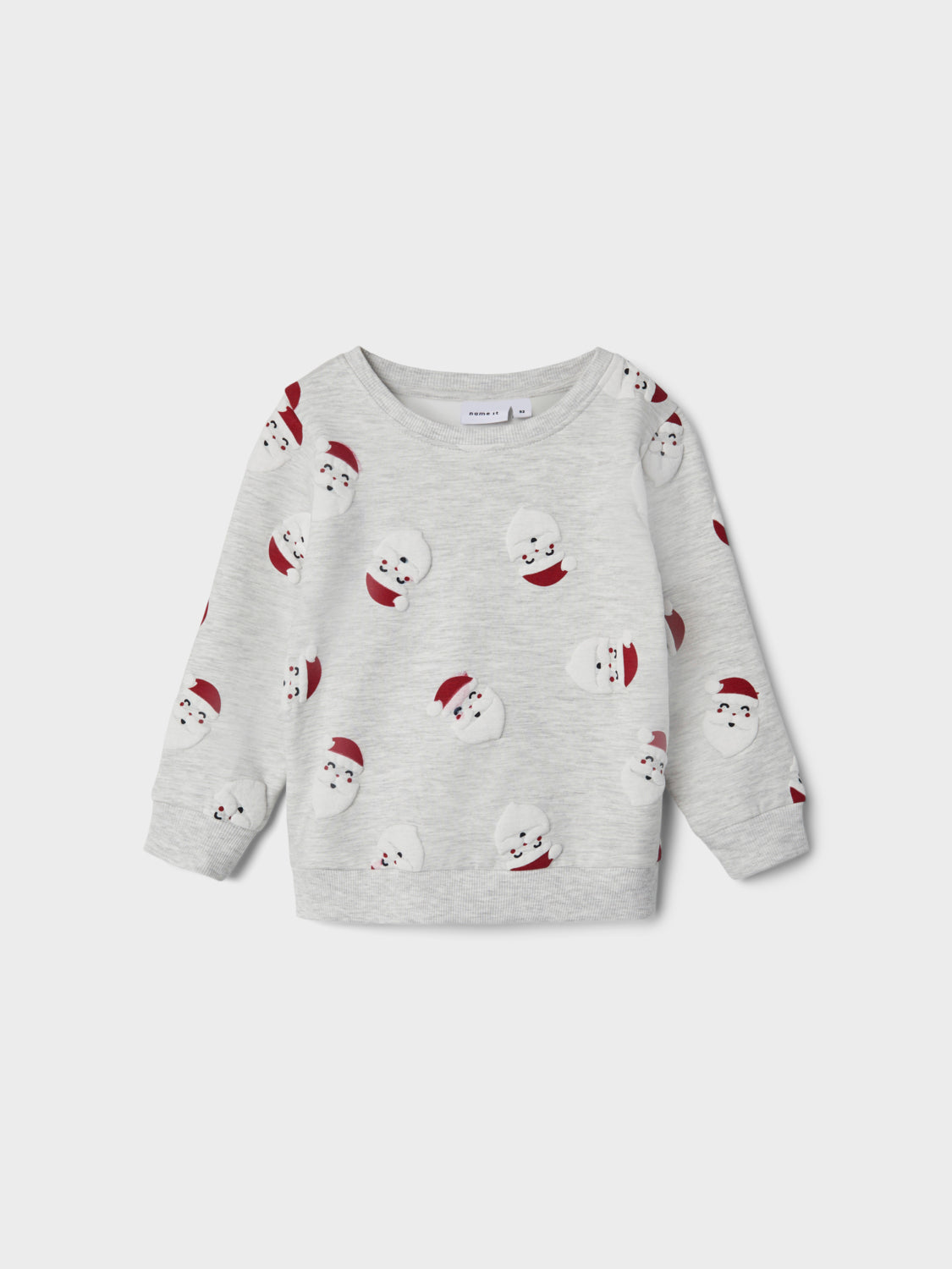 NMNRACHRISTMAS Sweat - Light Grey Melange