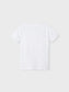 NKMJEINER T-Shirts & Tops - Bright White