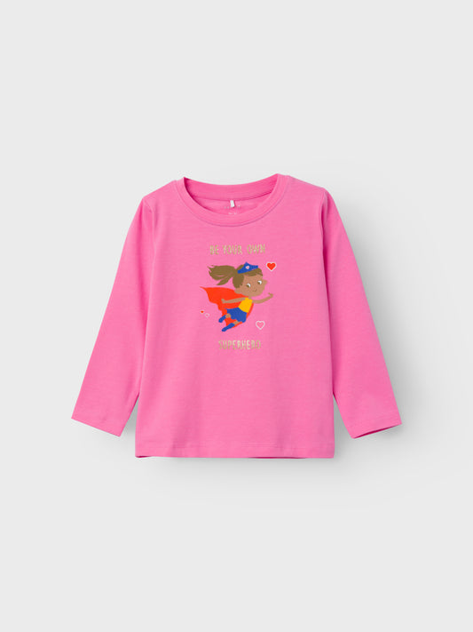 NMFLINA T-Shirts & Tops - Pink Cosmos