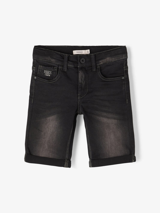 NKMSOFUS Shorts - Black Denim