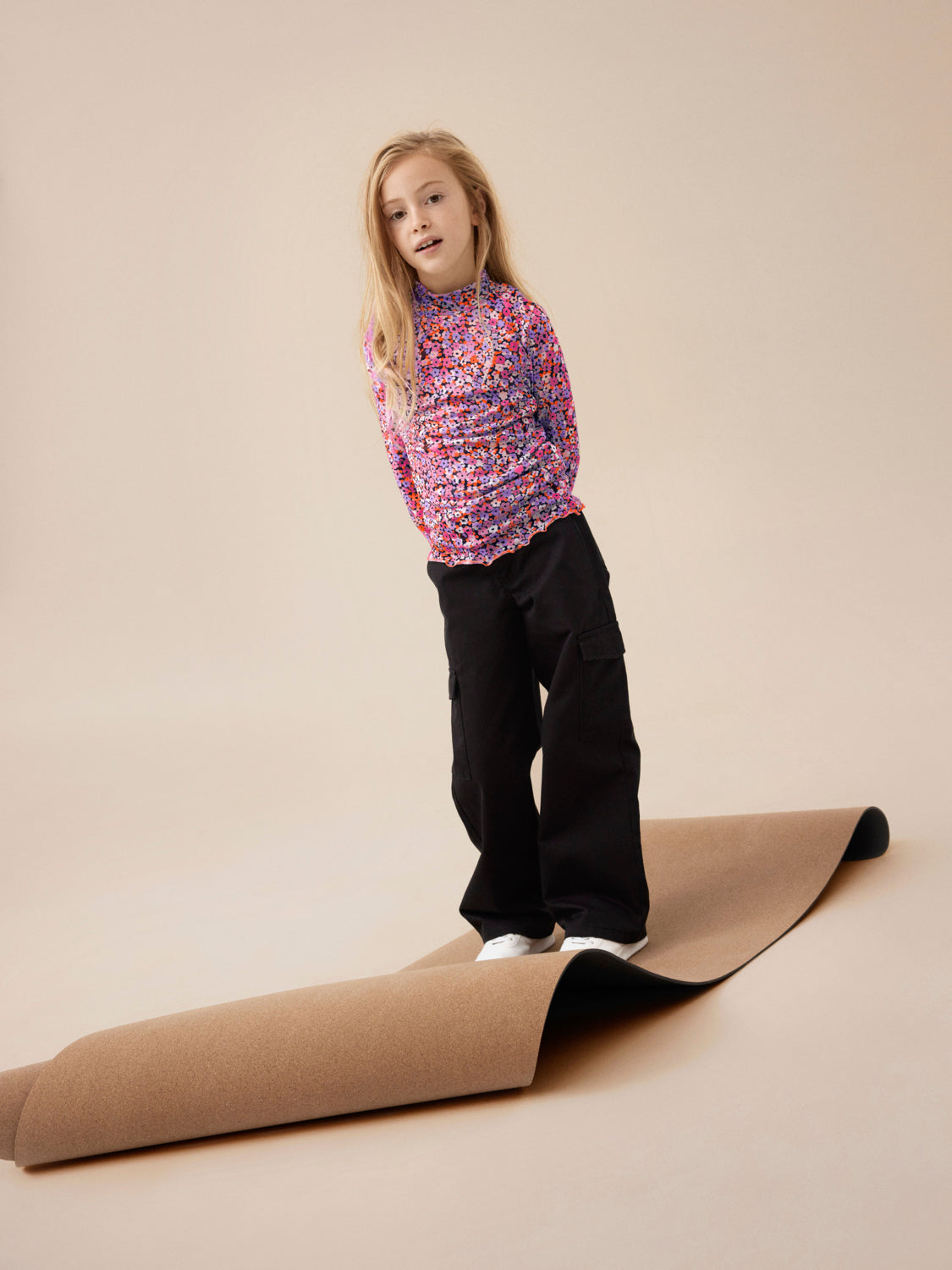 NKFKALANDRA T-Shirts & Tops - Violet Tulle