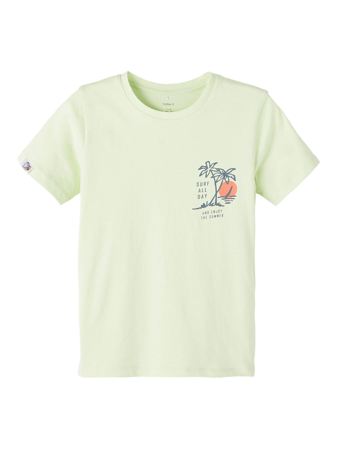 NKMFANDI T-Shirts & Tops - Lime Cream