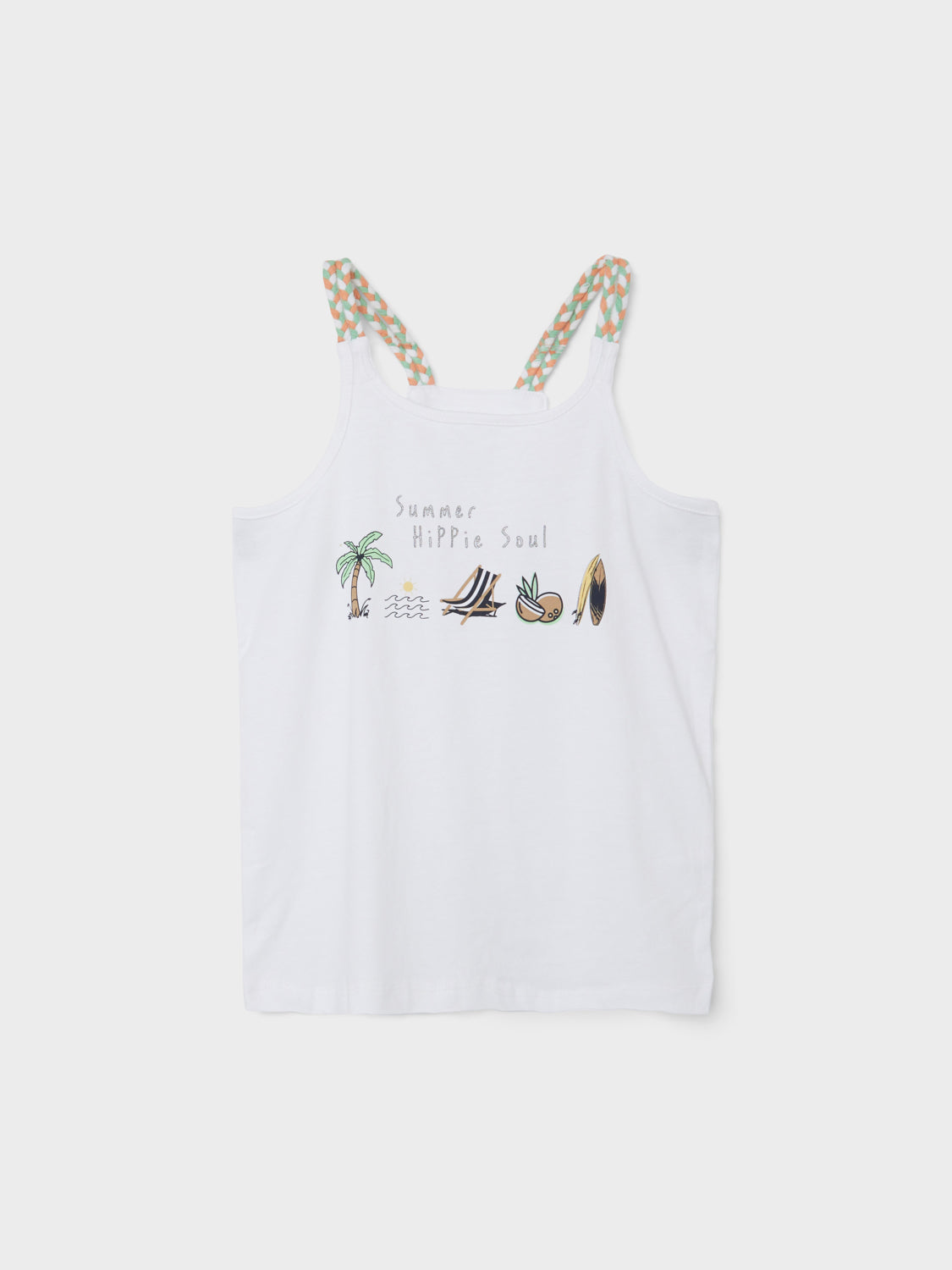 NKFFIFFA T-Shirts & Tops - Bright White