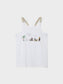NKFFIFFA T-Shirts & Tops - Bright White