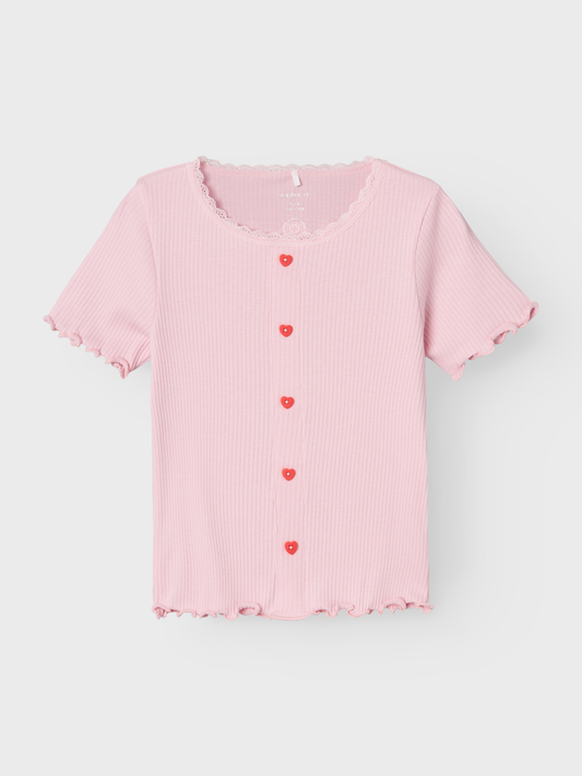 NKFFRAKKI T-Shirts & Tops - Parfait Pink