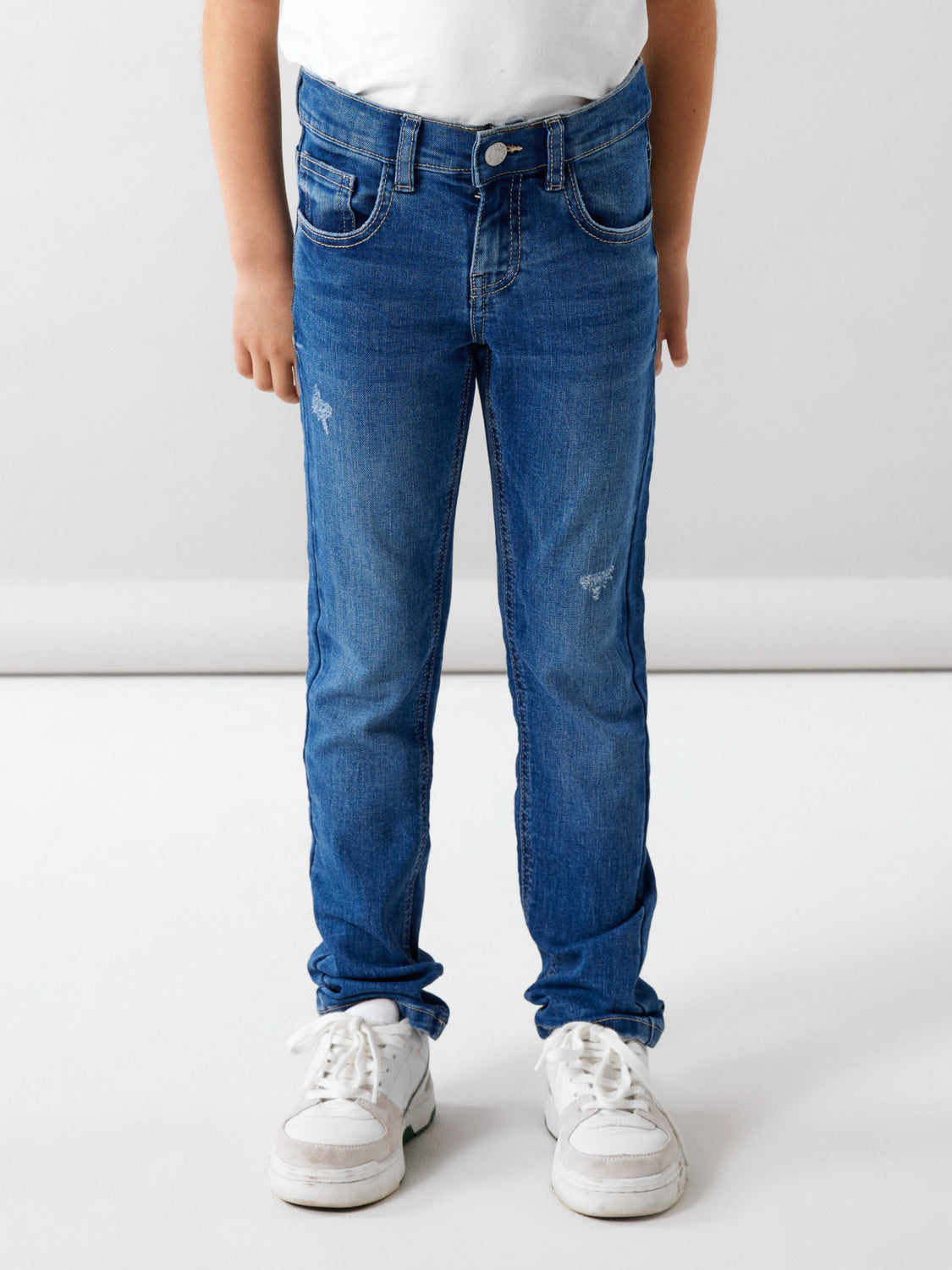 NKFPOLLY Jeans - Medium Blue Denim