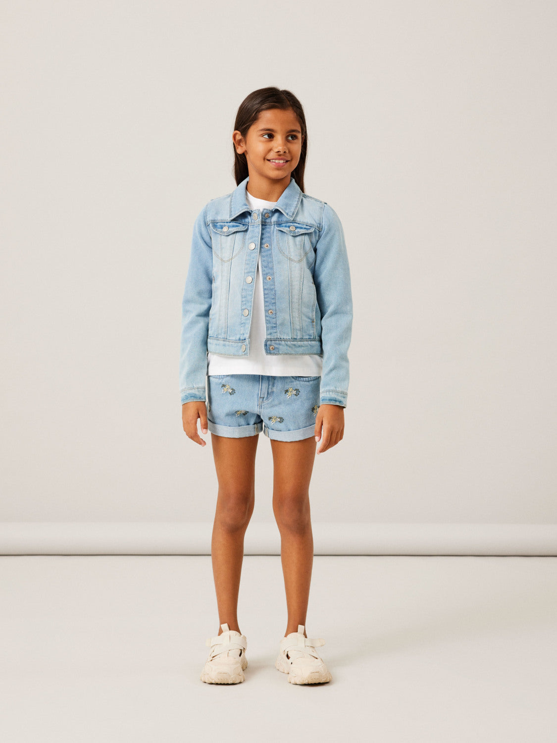 NKFSTAR Outerwear - Light Blue Denim