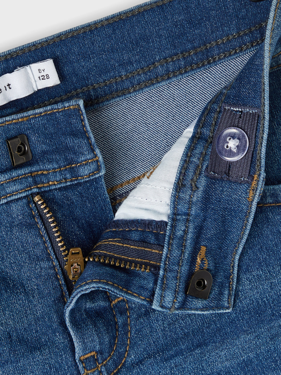 NKMSOFUS Shorts - Dark Blue Denim