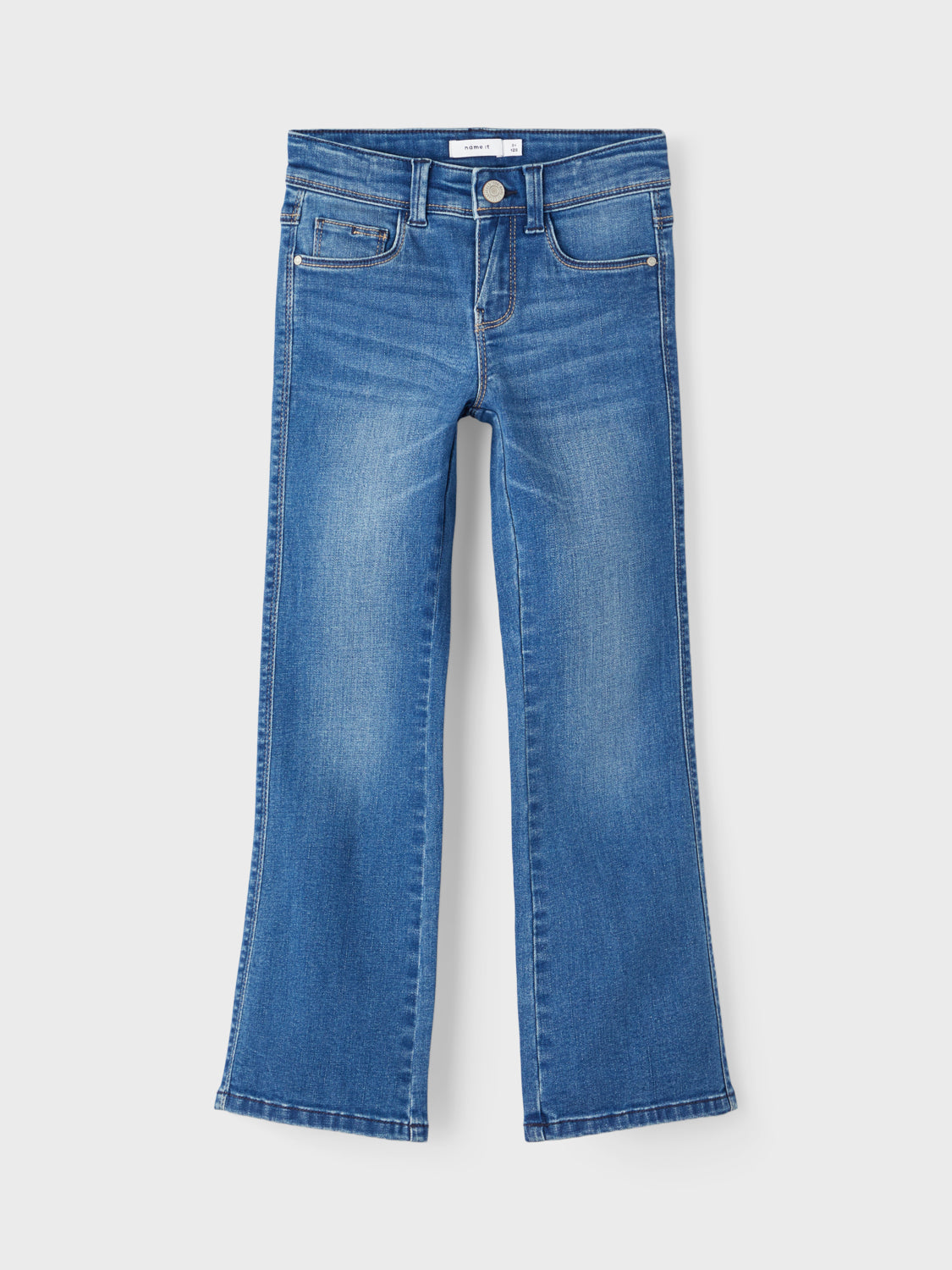 NKFPOLLY Jeans - Dark Blue Denim