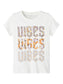NKFJAMINA T-Shirts & Tops - Bright White