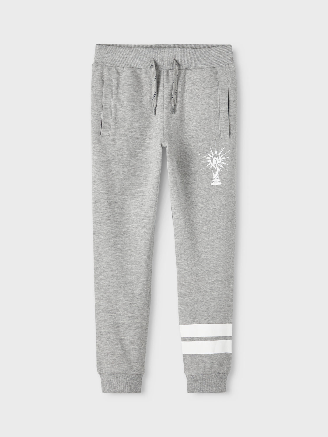 NKMASGER Pants - Grey Melange
