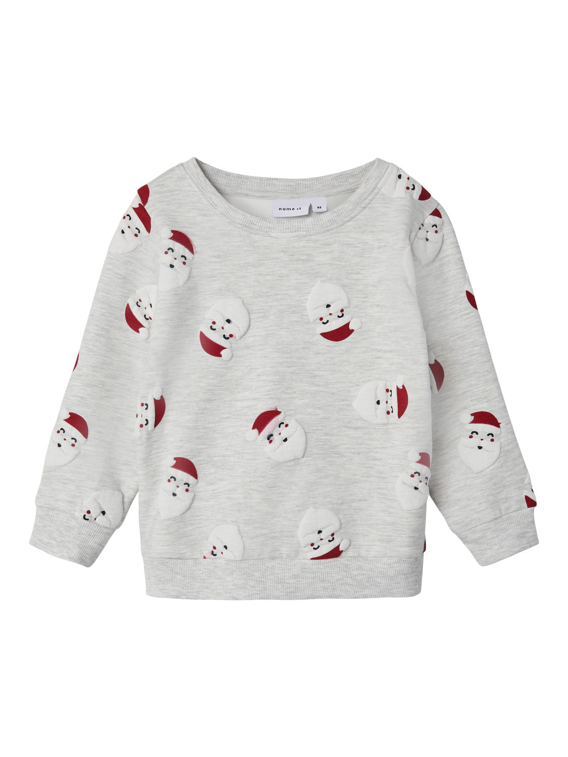 NMNRACHRISTMAS Sweat - Light Grey Melange