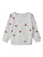 NMNRACHRISTMAS Sweat - Light Grey Melange