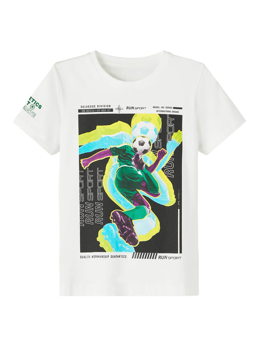 NKMKRIAN T-Shirts & Tops - White Alyssum