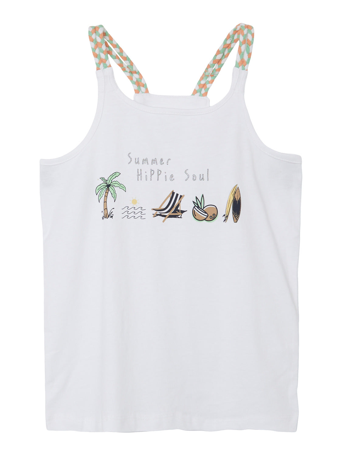 NKFFIFFA T-Shirts & Tops - Bright White