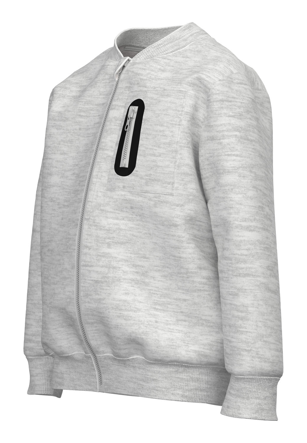 NMMLAUST Sweatshirts - Light Grey Melange
