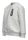 NMMLAUST Sweatshirts - Light Grey Melange
