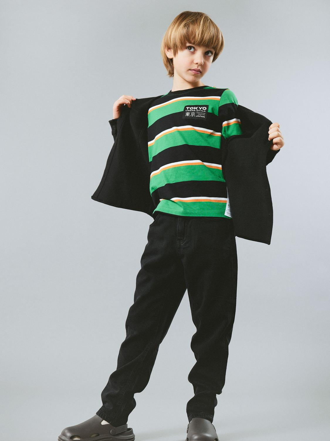 NKMSOFAN Sweatshirts - Black