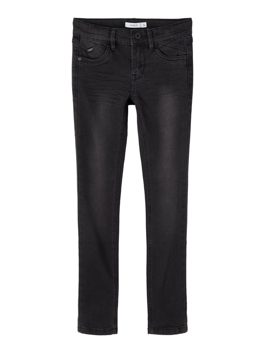 NKMPETE Jeans - Black Denim